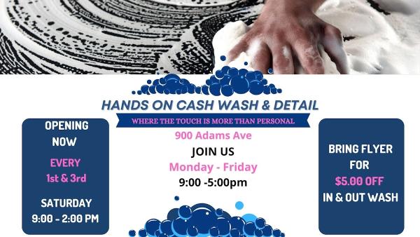 Hands on Car Wash and Tint