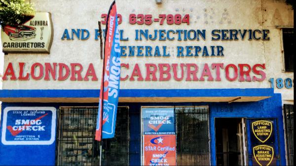 Alondra Carburetors & Smog Check Brake & Lamp Inspection