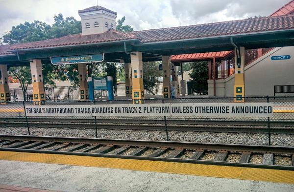 Sheridan Street Tri-Rail Station