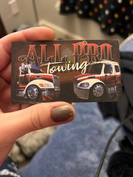 All Pro Towing & Recovery Inc.
