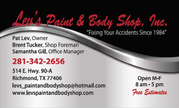 Lev's Paint & Body Shop
