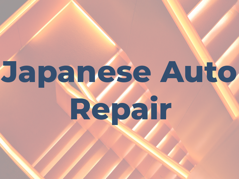 No. 1 Japanese Auto Repair
