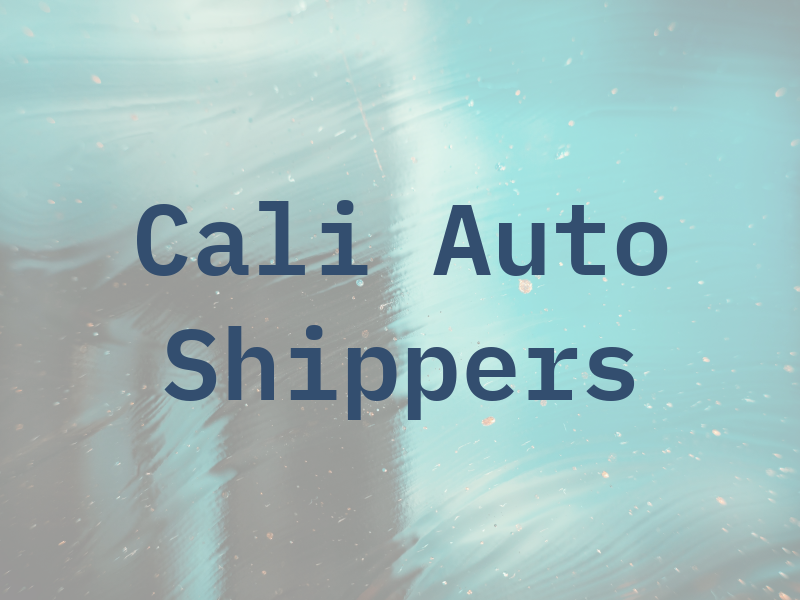 Cali Auto Shippers
