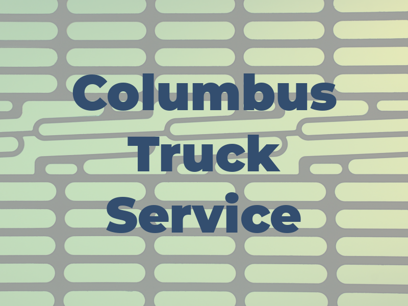 Columbus Tow Truck Service