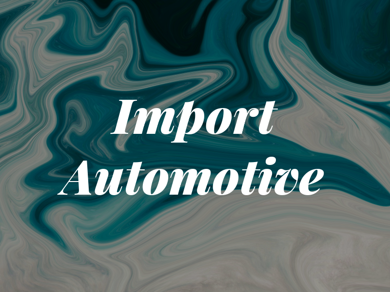 Import Automotive