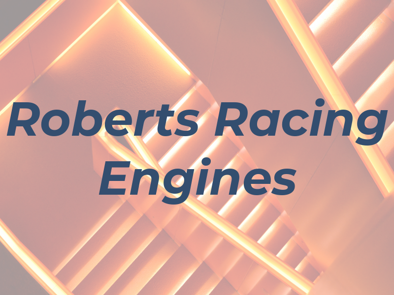 Jim Roberts Racing Engines