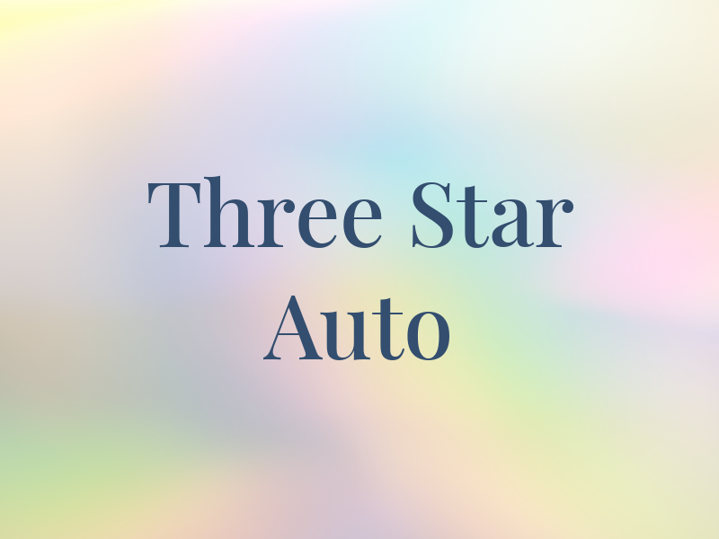Three Star Auto
