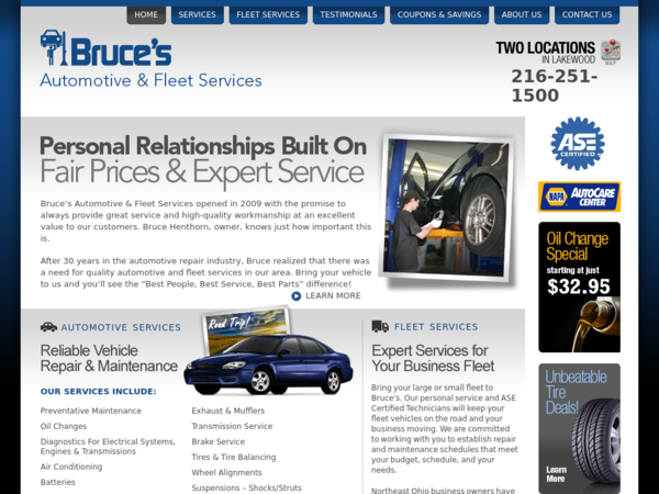 Bruce's Brakes & Tires