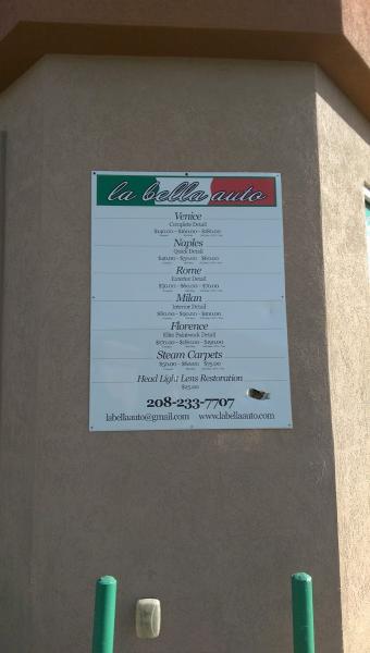 La Bella Auto Steam Detail