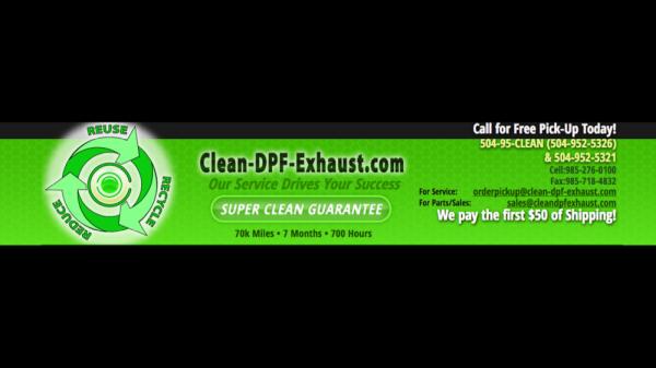Clean DPF Exhaust
