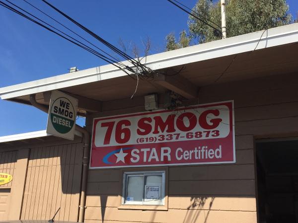 76 Smog Test Only Station