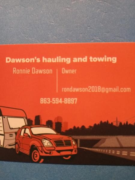 Dawsonshaulingandtowing