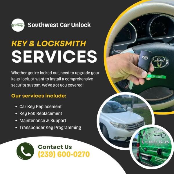 South West Car Unlock Locksmith