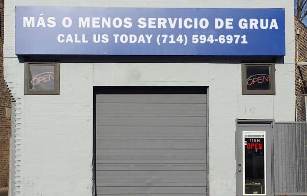 Más o Menos Servicio de Grua
