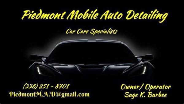 Piedmont Mobile Auto Detailing LLC