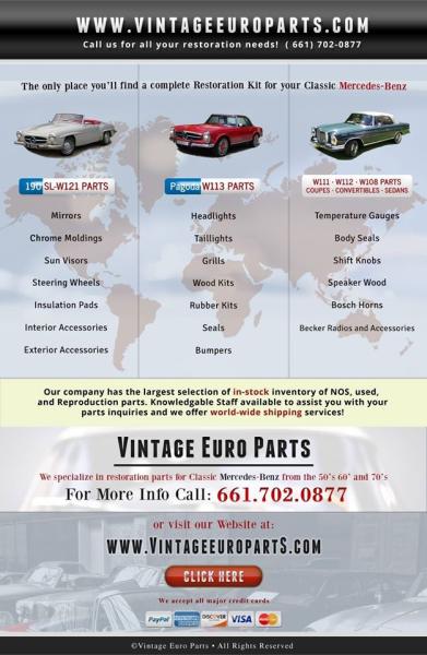 Vintage Euro Parts INC