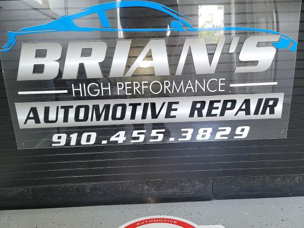 Brian's High Performance Automotive Repair