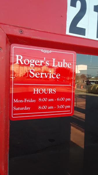 Roger's Lube Services