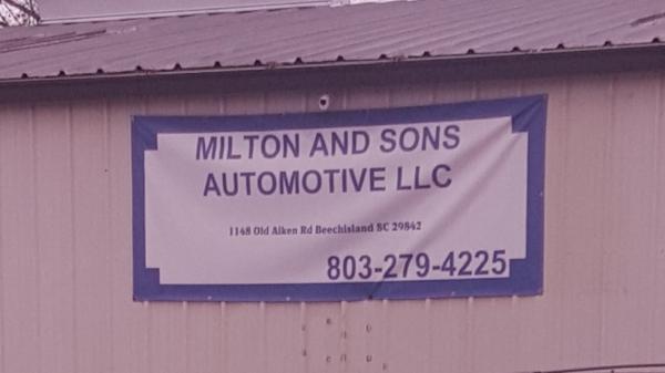 Milton and Son's Automotive Llc.