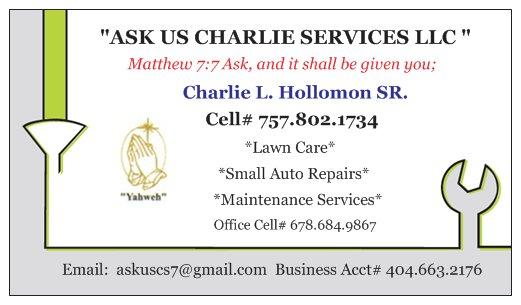 Ask Us Charlie Services LLC