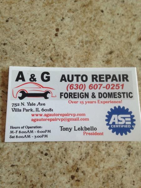 A & G Auto Repair