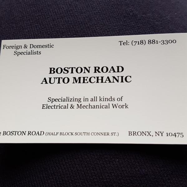 Boston Rd Auto Mech & Inspctn