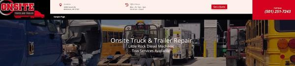 Onsite Truck and Trailer Repair