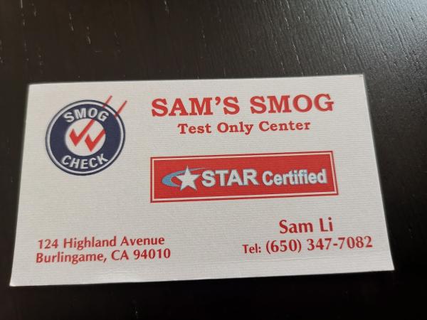 Sam's Smog Shop