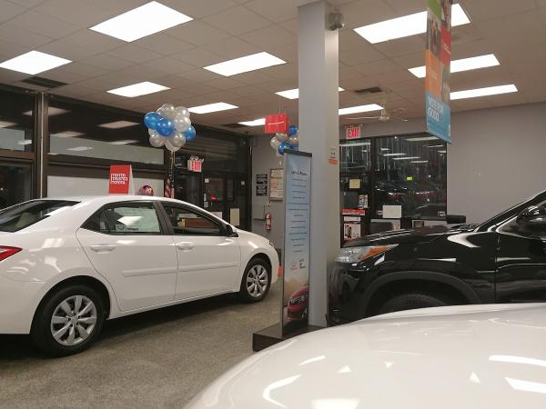 Fordham Toyota Service and Parts Departments