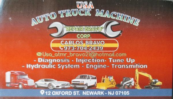 Usa Auto Truck Machine Repair Bravo Corp