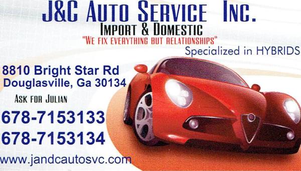 J & C Auto Service Inc