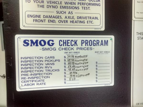 Auto Smog & Smog Check