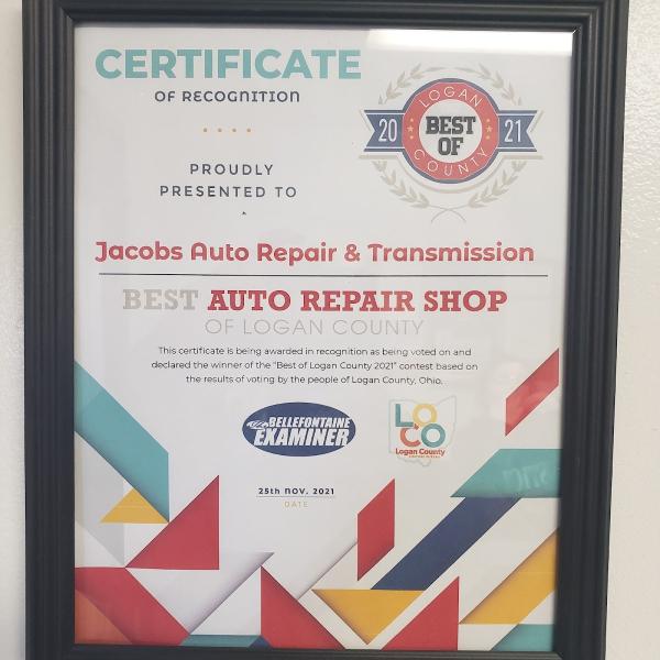 Jacobs Auto Repair & Transmission