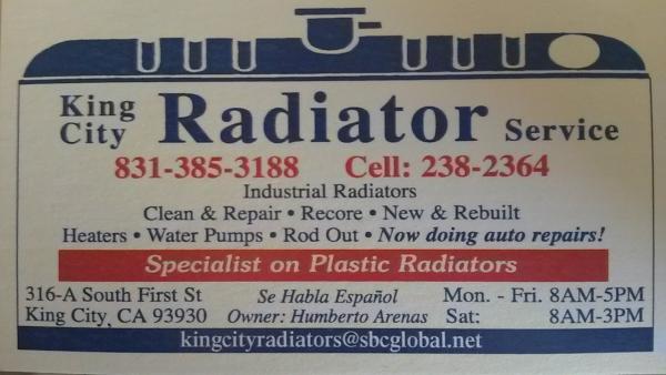 King City Radiator Service