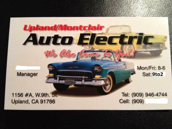 Upland Auto Electric