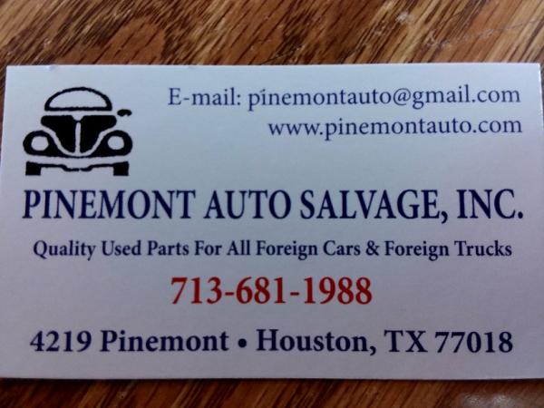 Pinemont Auto Salvage