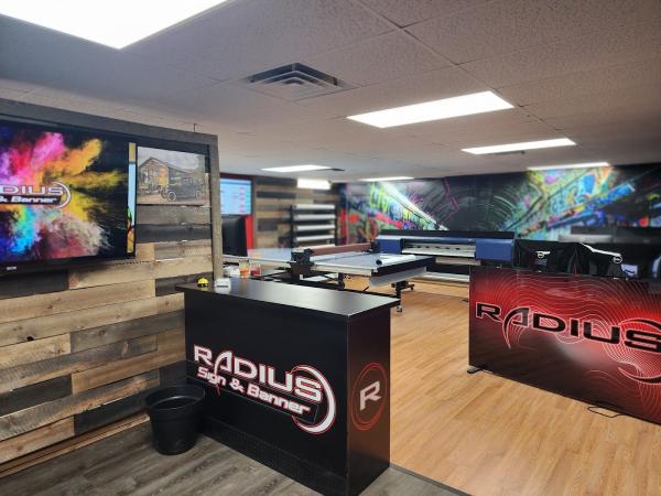 Radius Sign & Banner