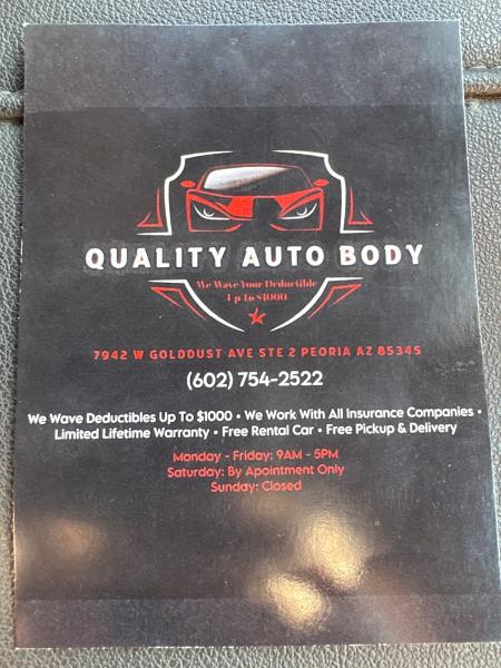 Quality Auto Body