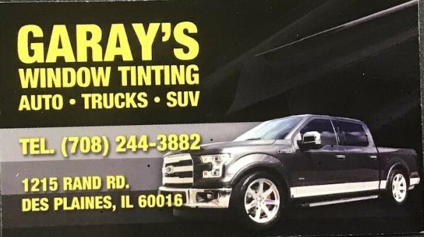 Garay's Window Tinting