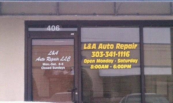 L & A Auto Repair LLC