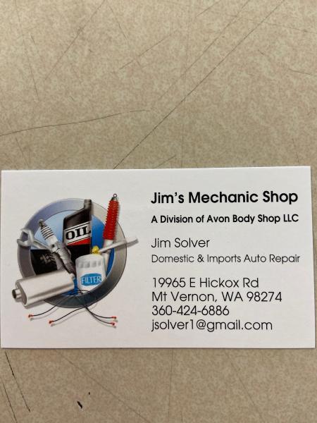 Jim's Mechanic Shop a Division of. Avon Body Shop LLC