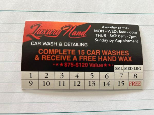 Luxury Hand Carwash & Detailing