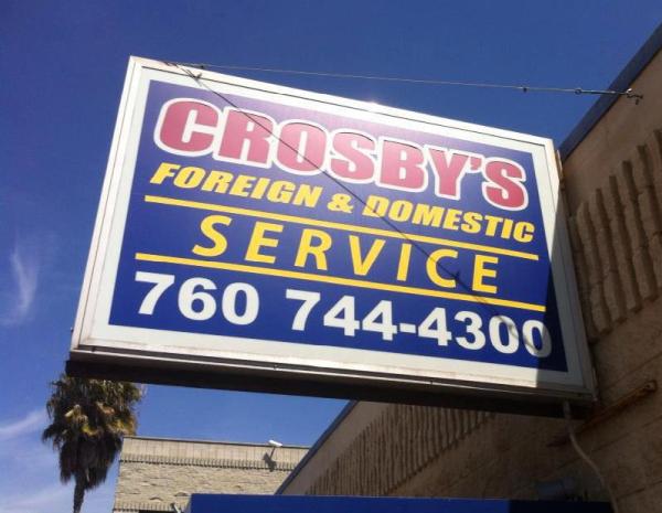 Crosby's Foreign & Domestic Service