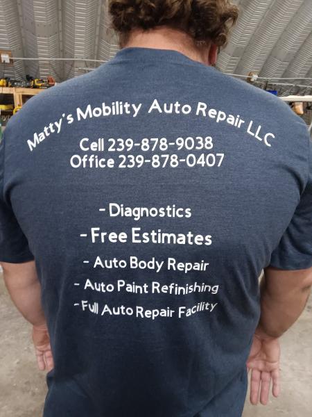 Matty's Mobility Auto Repair LLC