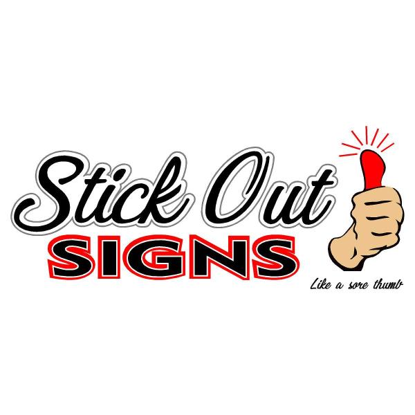 Stick Out Signs