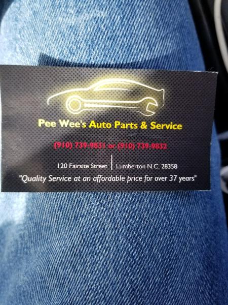 Pee Wee's Auto Parts & Services