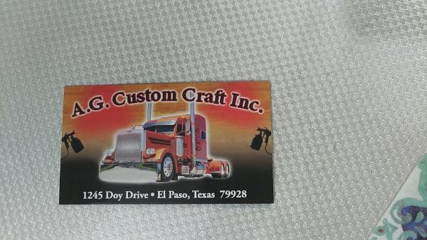 A.G. Custom Craft Inc