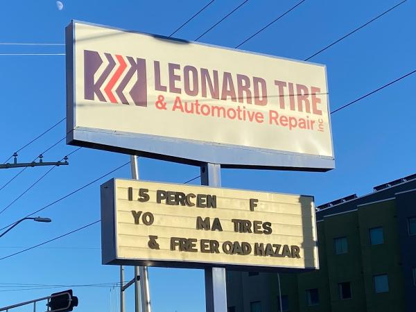 Leonard Tire and Automotive Repair Inc.