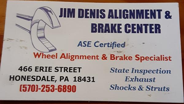 Jim Denis Alignment & Brake Center