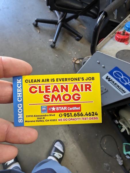 Clean Air Smog